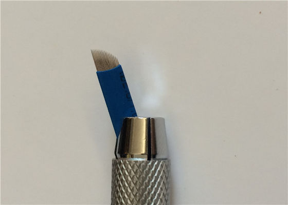 China Azul agulhas de bordado permanentes da composição 3D dos pinos de 0,25 milímetros 17 para tatuagens fornecedor