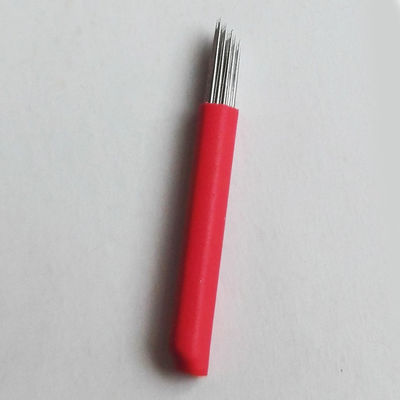 China O círculo 17RL enevoa 3D Emberiory Pen Permanent Makeup Needles Blade manual para o bordo fornecedor