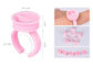 Diâmetro tinta plástica cor-de-rosa Ring Tattoo Holer Equipment Supplies de 1.5cm/de 1.2cm fornecedor