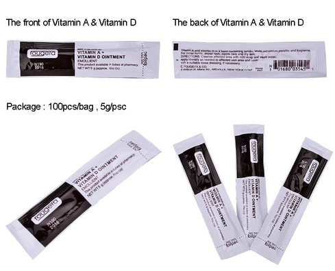 Pomada 5G A da vitamina de Fougera e equipamento permanente da composição da anti cicatriz de D 1