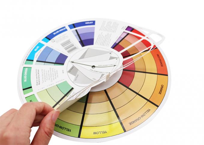 12 cores pigmentam fontes de mistura do guia da carta da roda de cor 0