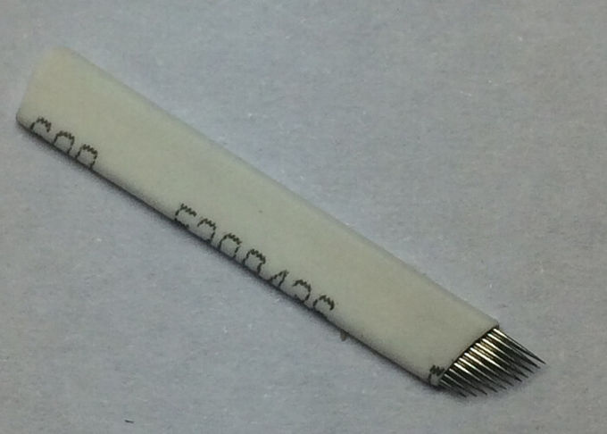 Agulhas permanentes Pen Tattoo Needle manual de Microblading da composição 0