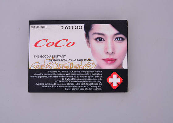 China Tatuagem de lábios Anestésico Anestésico Pasta de lábios Creme anestésico tópico fornecedor