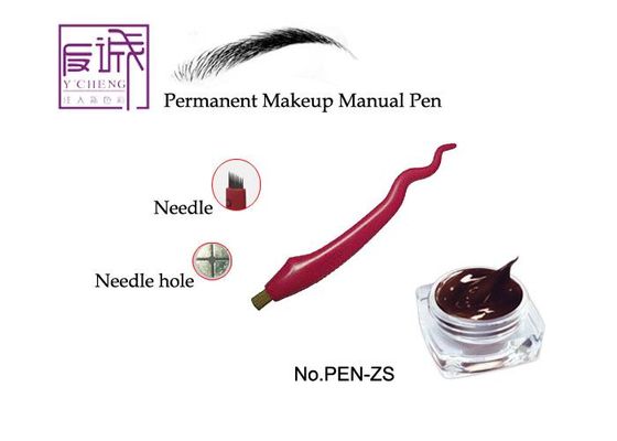 China Mini Manual Tattoo Pen para o dispositivo permanente do Fechamento-pino da composição da sobrancelha fornecedor