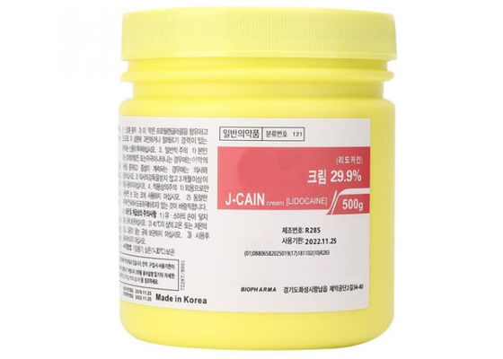 China 290,9% J-CAIN PMU Creme anestésico para tatuagem de pele rápida 500G fornecedor
