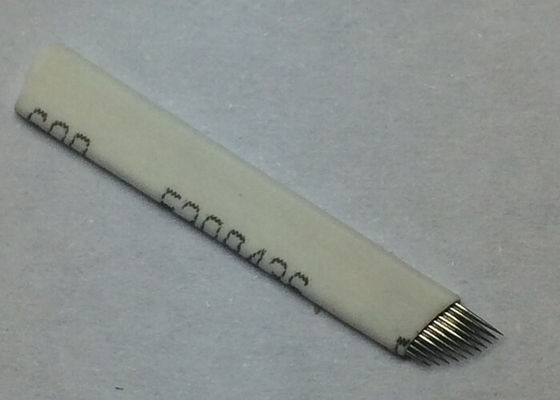 China Agulhas permanentes Pen Tattoo Needle manual de Microblading da composição fornecedor