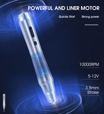 Máquina de Dermógrafo sem fio SPMU Sobrancelha sem fio Maquiagem permanente Cartucho Universal Máquina de Microblading Caneta de tatuagem fornecedor