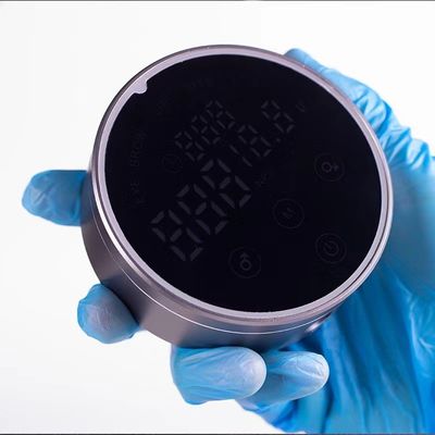 80*28mm Cinza AV1.5V-12V H8 Smart Power Supply Dual LCD Touch Screen Máquina de tatuagem Colorida Voltagem Inteligente Digital fornecedor