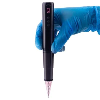 Micropigmentação do couro cabeludo Sobrancelha Olho amarelo Lábio rotativo Cartuchos de tatuagem Caneta Aço inoxidável com alimentação elétrica de bateria fornecedor