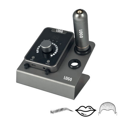 Dispositivo de micropigmentação do couro cabeludo do tipo pistola elétrica SMP com maquiagem permanente e máquina de tatuagem de motor suíço em azul preto fornecedor