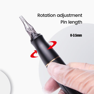 Coreless Motor aço inoxidável vermelho Microblading sobrancelha lábios Eyeliner Tattoo Gun fornecedor