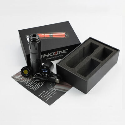 Inkone narw marca digital lcd tela de toque 1800mah bateria caneta tatuagem máquina micropigmentação sem fio máquina tatuagem fornecedor