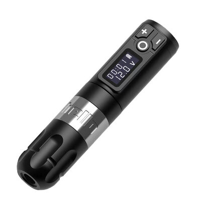 Ambição Soldado Digital Display Pistola de tatuagem elétrica Máquina sem fio Máquina rotativa de caneta de tatuagem Máquina para tatuador fornecedor