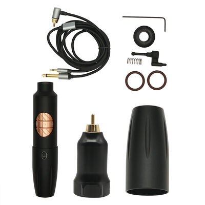 Dermographe maquillage digital sem fio bateria rotativa máquina de tatuagem maquiagem permanente arma de tatuagem fornecedor