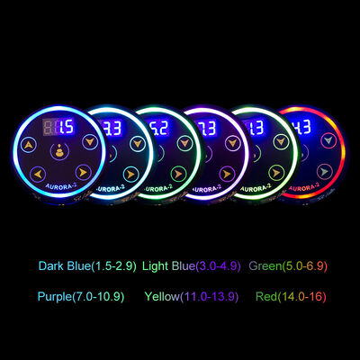 Wholesale New Upgrade Digital LCD Display Touch Screen Mini Aurora 2 Tattoo Power Supply Fit All Tattoo Machine fornecedor