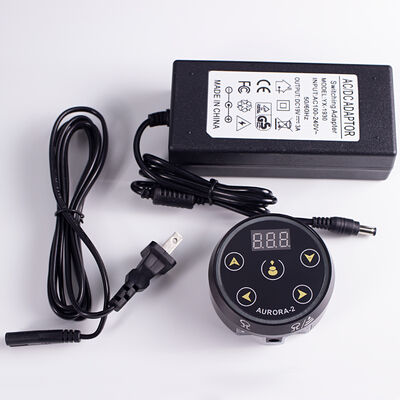 Wholesale New Upgrade Digital LCD Display Touch Screen Mini Aurora 2 Tattoo Power Supply Fit All Tattoo Machine fornecedor