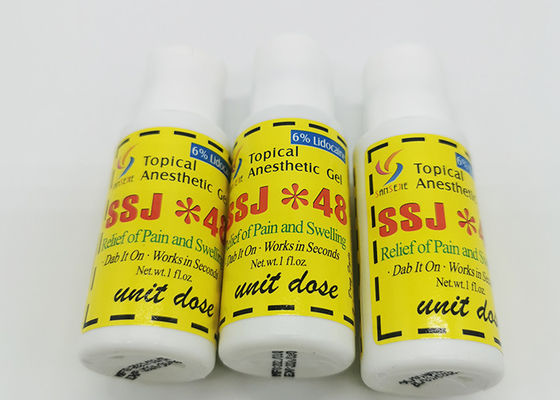 SSJ48 Creme para tatuagem e anestesia de sobrancelhas Microblading Gel indolor fornecedor