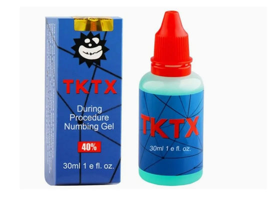 30ML TKTX Gel Anestésico para Sobrancelhas, Lábios e Delineador - Creme Anestésico Tópico