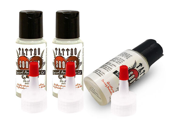 35 ml de remoção tópica Inchaço durante a tatuagem Gel anestésico