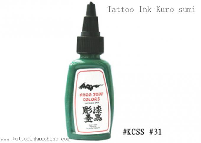 Tinta eterno azul Kuro Sumi For Body Tattooing da tatuagem 1OZ 2