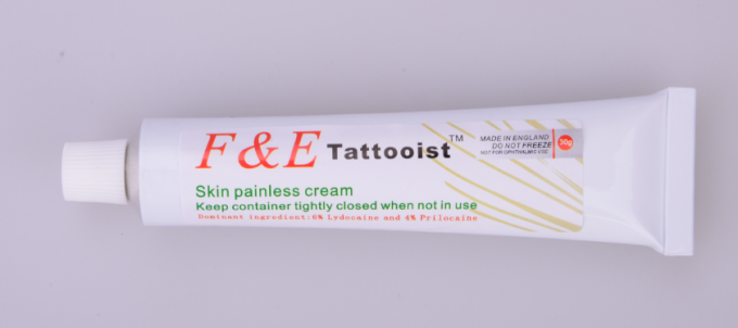 Creme insensibilizado insensibilizado do ingrediente 10% Tatto para a tatuagem permanente Eyebrwon da composição e o lápis de olho 0