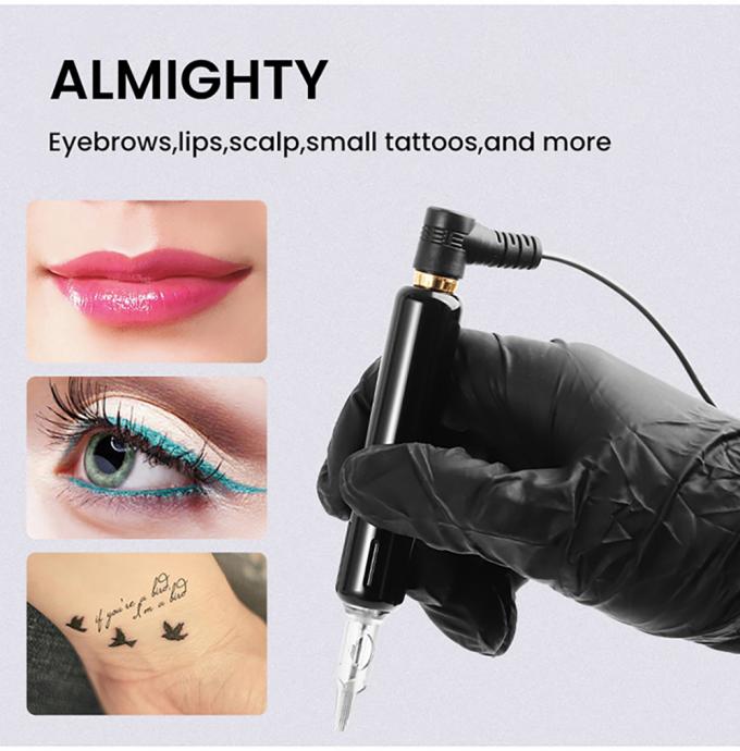 Máquina de tatuagem rotativa Profissional RCA Interface caneta de tatuagem de maquiagem permanente Máquina PMU 1