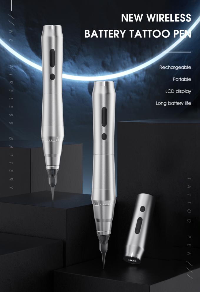 M&aacute;quina de Derm&oacute;grafo sem fio SPMU Sobrancelha sem fio Maquiagem permanente Cartucho Universal M&aacute;quina de Microblading Caneta de tatuagem 6