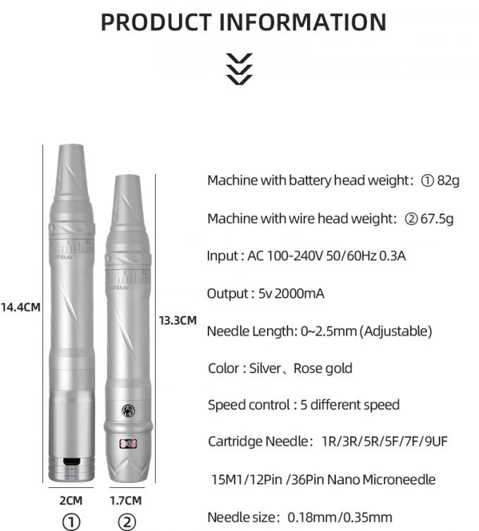 Pequena máquina de tatuagem de lábios profissional recarregável sem fio elétrico com e design recarregável 1
