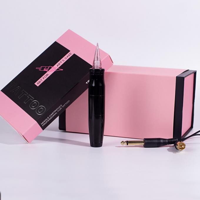 Cosméticos de sobrancelha de lábio eletrônico de maquiagem permanente Máquina de caneta de tatuagem de sobrancelha com interface RCA e velocidade max.10000 RPM 4