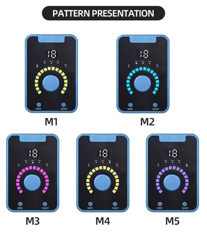 Dispositivo de micropigmentação do couro cabeludo do tipo pistola elétrica SMP com maquiagem permanente e máquina de tatuagem de motor suíço em azul preto 7
