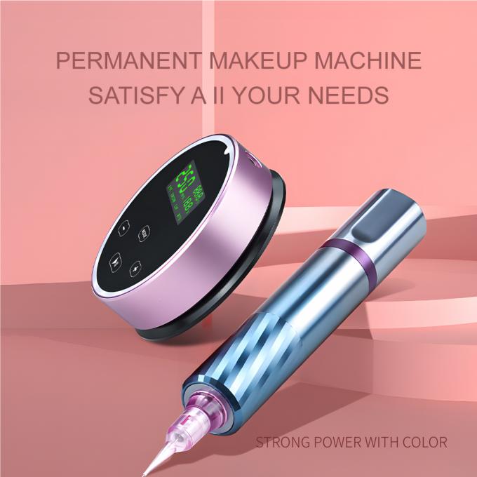 Kit de máquina de microblading digital profissional com caneta rotativa permanente para tatuagem 0