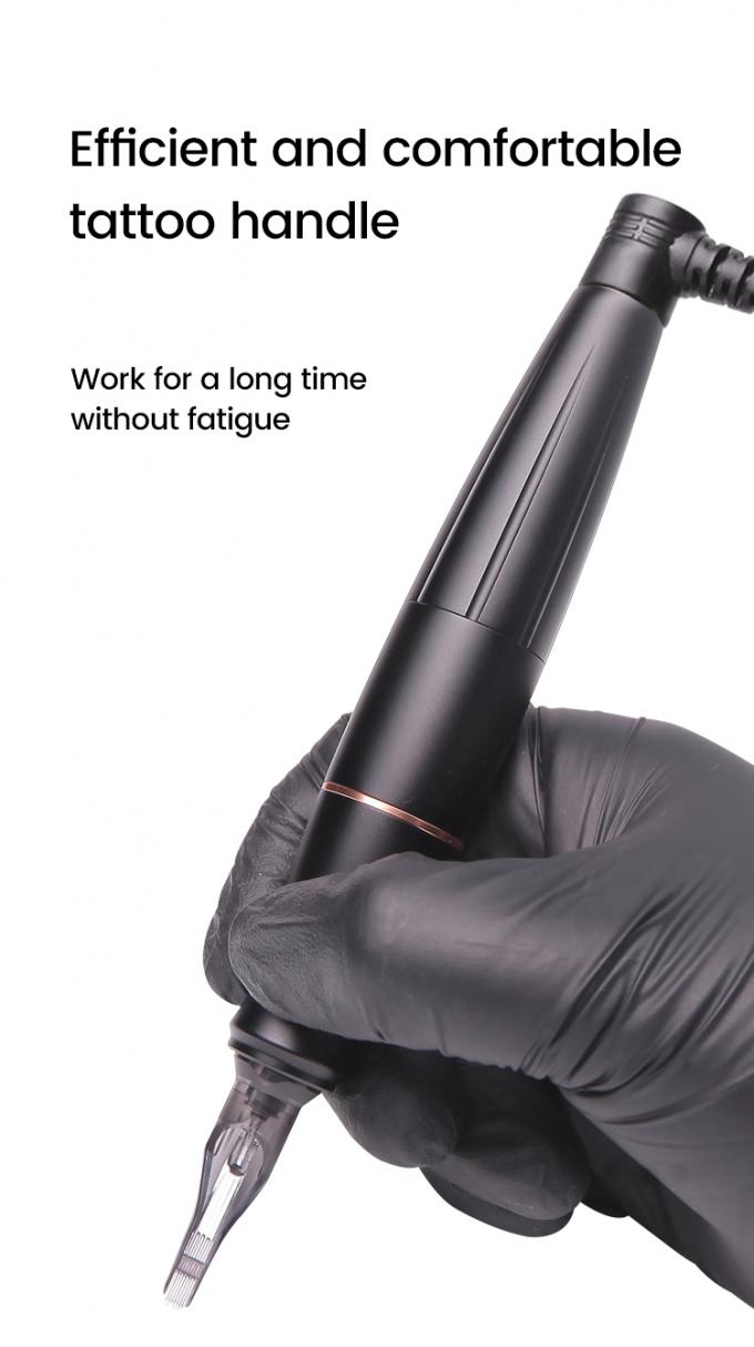 Coreless Motor aço inoxidável vermelho Microblading sobrancelha lábios Eyeliner Tattoo Gun 2