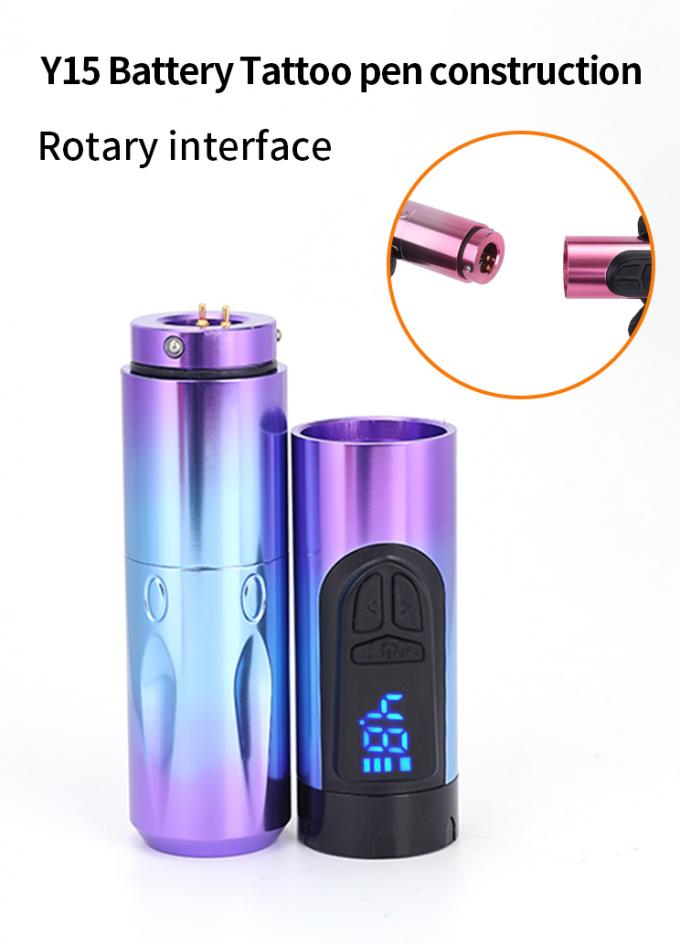 Y15 1200mAh Máquina de tatuagem sem fio rotativa caneta pistolas de tatuagem Categoria de produto 8