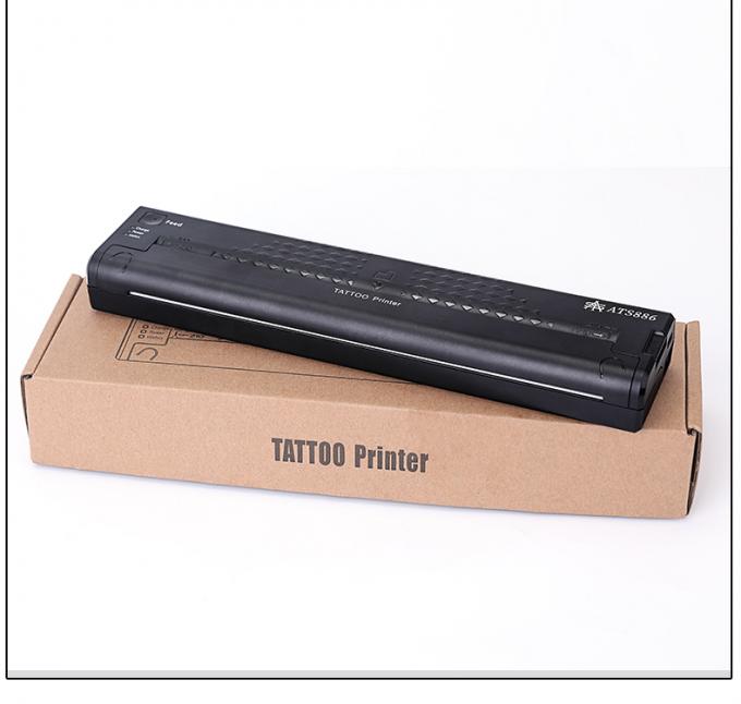 12000mAh Mini Tattoo Stencil Printer M&aacute;quina de c&oacute;pia t&eacute;rmica M&aacute;quina de transfer&ecirc;ncia sem fio Impressora de tatuagem 36