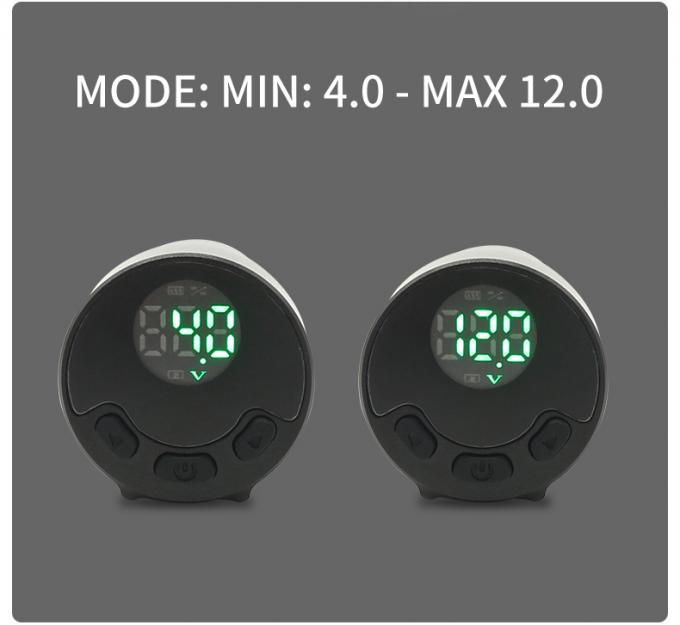 Dermographe maquillage digital sem fio bateria rotativa m&aacute;quina de tatuagem maquiagem permanente arma de tatuagem 6