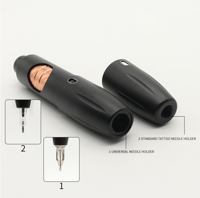Dermographe maquillage digital sem fio bateria rotativa m&aacute;quina de tatuagem maquiagem permanente arma de tatuagem 12
