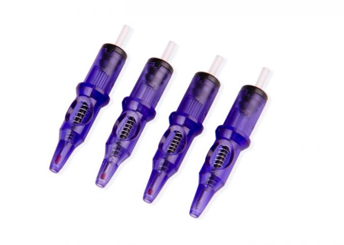 Agulhas de tatuagem para prática de cartucho de tinta de 0,5MM, agulhas coloridas completas 1